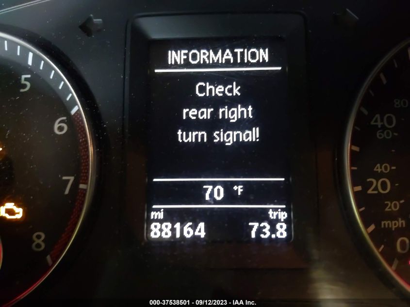 2013 VOLKSWAGEN GLI AUTOBAHN 3VW4T7AJ5DM288722