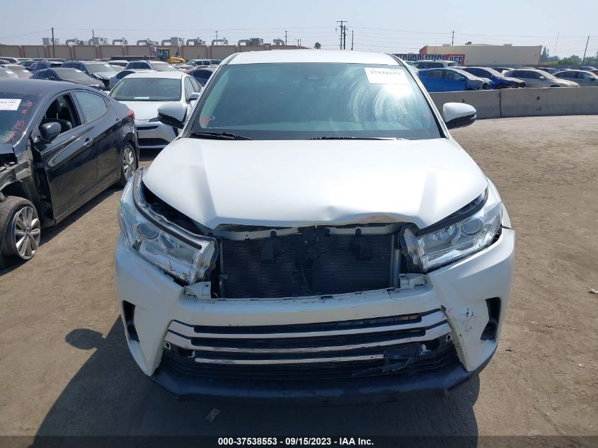 2019 TOYOTA HIGHLANDER LE - 5TDZARFH0KS051794