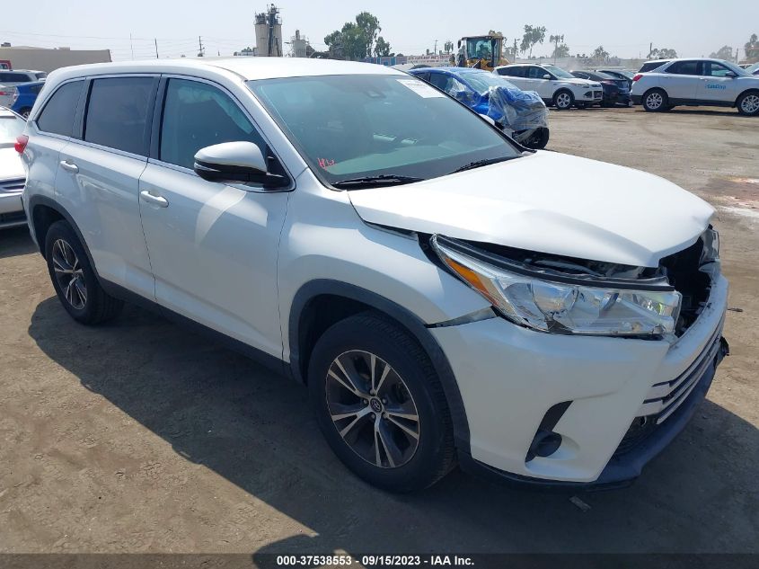 2019 TOYOTA HIGHLANDER LE - 5TDZARFH0KS051794