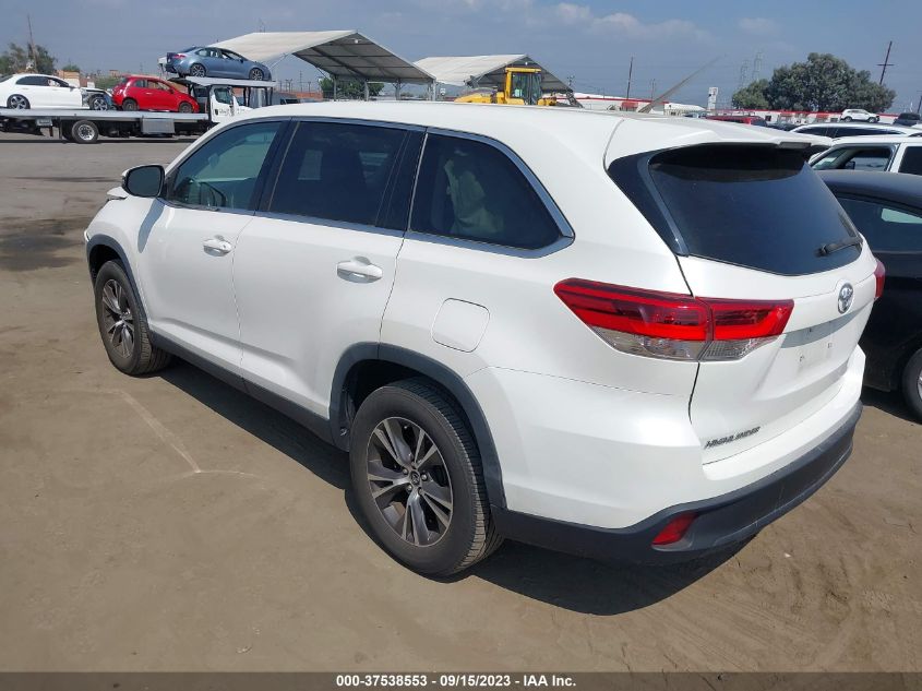 2019 TOYOTA HIGHLANDER LE - 5TDZARFH0KS051794