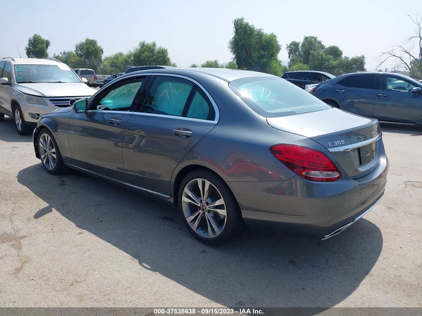 VIN 55SWF4JB6JU237514 2018 MERCEDES-BENZ C-CLASS C 300