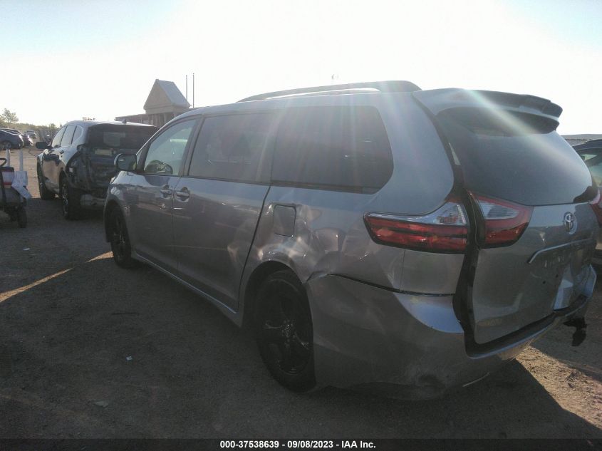 2019 TOYOTA SIENNA LE - 5TDKZ3DC9KS018470