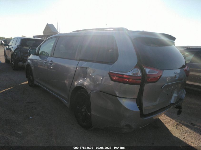 2019 TOYOTA SIENNA LE - 5TDKZ3DC9KS018470