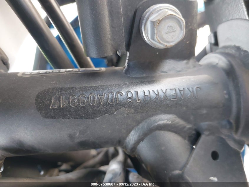 VIN JKAEXKH16JDA09917 2018 KAWASAKI EX400