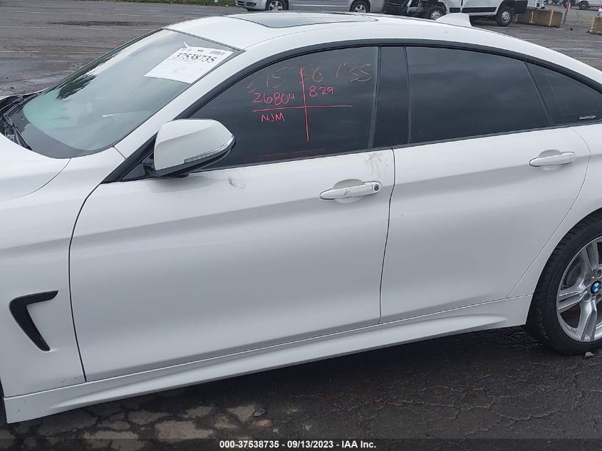 2015 BMW 428 GRAN COUPE XDRIVE WBA4A7C51FD414028