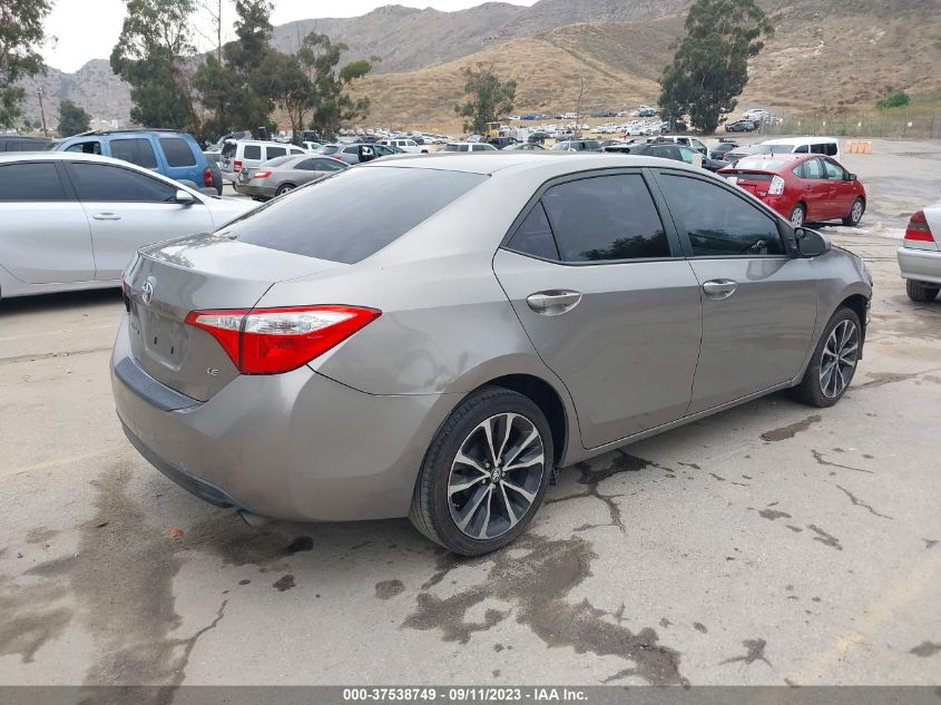 2014 TOYOTA COROLLA L/LE/S/S PLUS/LE PLUS - 5YFBURHE9EP101374