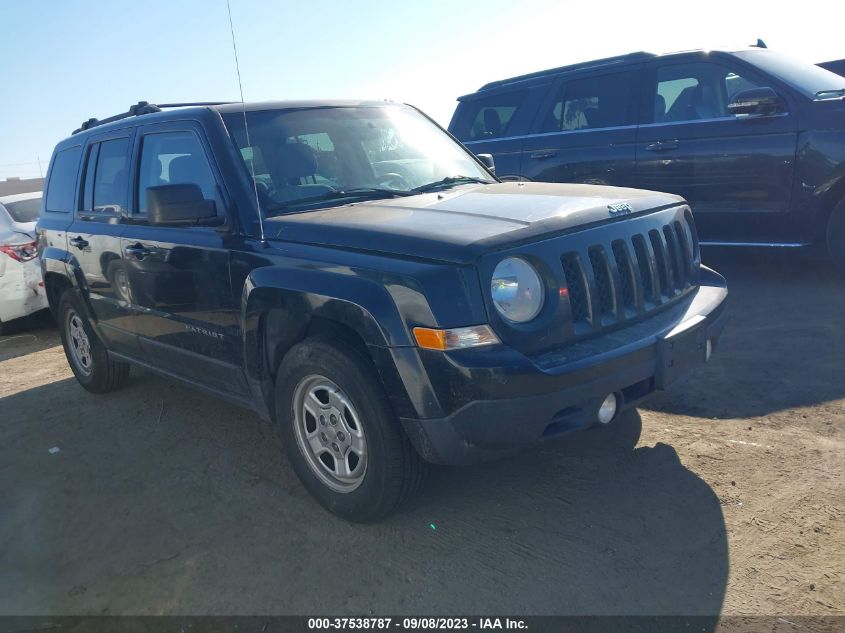 2014 JEEP PATRIOT SPORT - 1C4NJPBA4ED643453