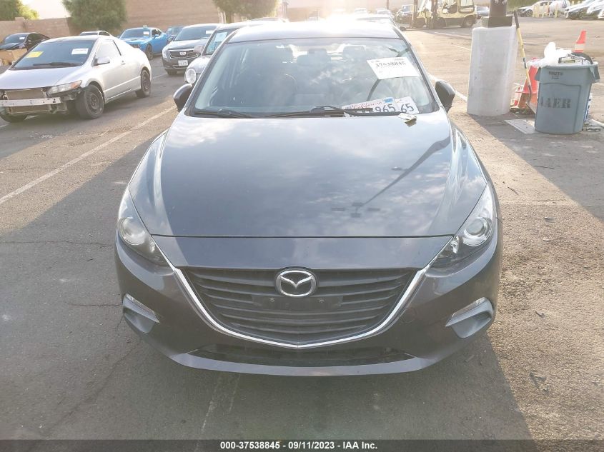 2015 MAZDA MAZDA3 I SPORT - 3MZBM1K79FM165562