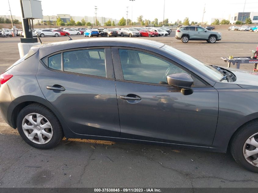 2015 MAZDA MAZDA3 I SPORT - 3MZBM1K79FM165562
