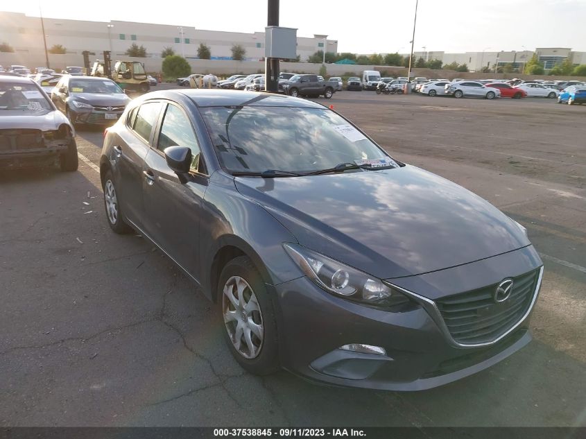 2015 MAZDA MAZDA3 I SPORT - 3MZBM1K79FM165562