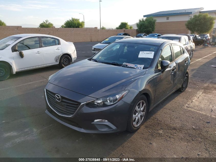 2015 MAZDA MAZDA3 I SPORT - 3MZBM1K79FM165562