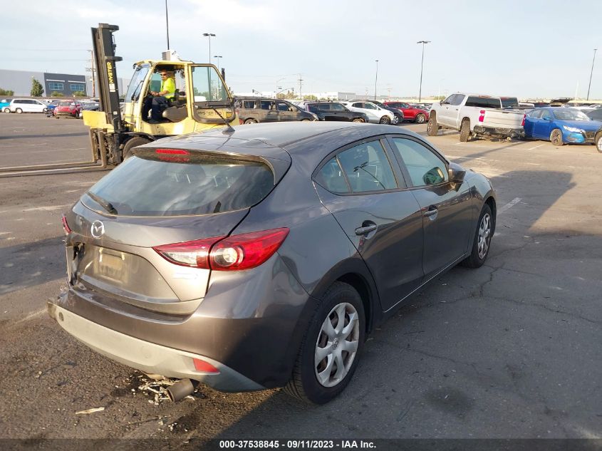 2015 MAZDA MAZDA3 I SPORT - 3MZBM1K79FM165562