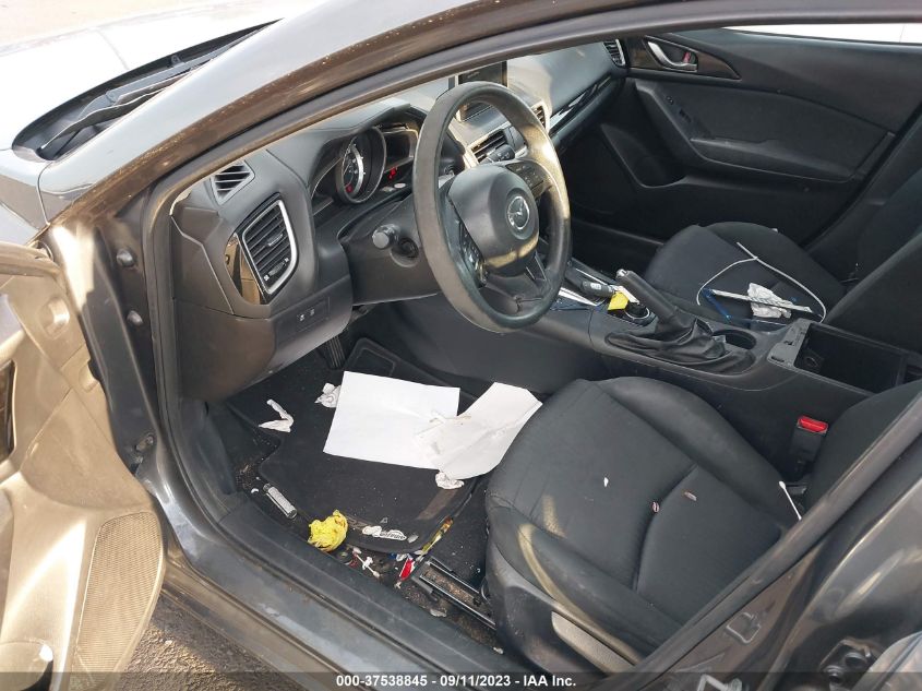 2015 MAZDA MAZDA3 I SPORT - 3MZBM1K79FM165562