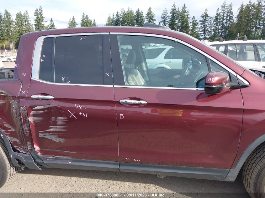 2020 HONDA RIDGELINE RTL-E - 5FPYK3F70LB014805