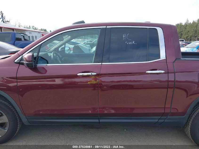 2020 HONDA RIDGELINE RTL-E - 5FPYK3F70LB014805