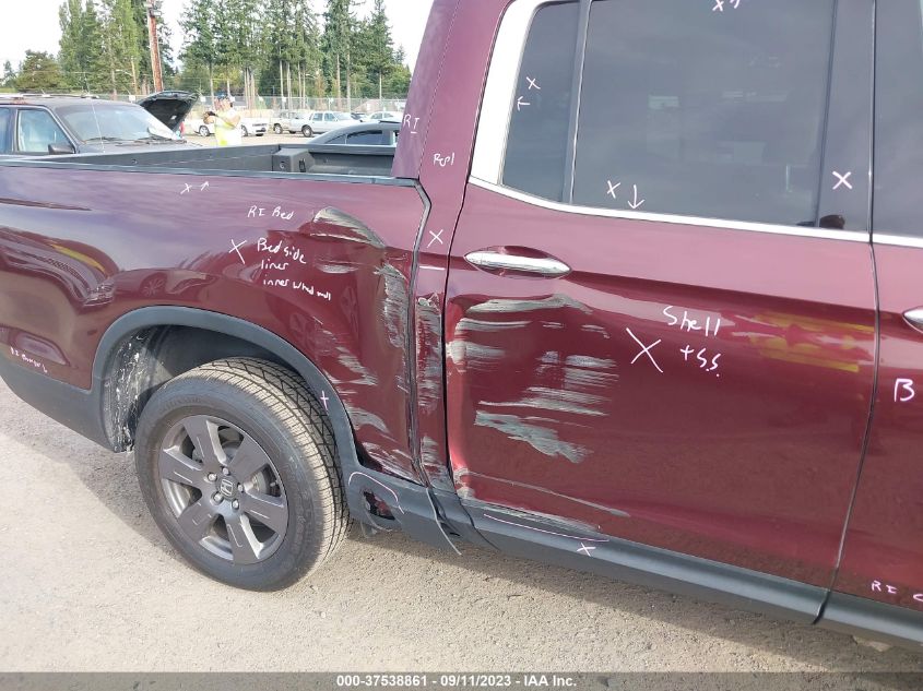 2020 HONDA RIDGELINE RTL-E - 5FPYK3F70LB014805