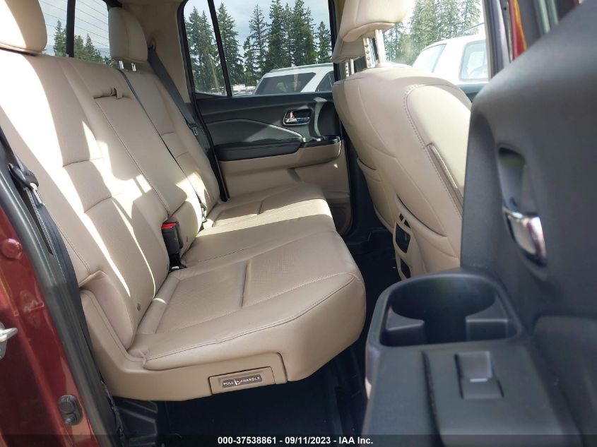 2020 HONDA RIDGELINE RTL-E - 5FPYK3F70LB014805