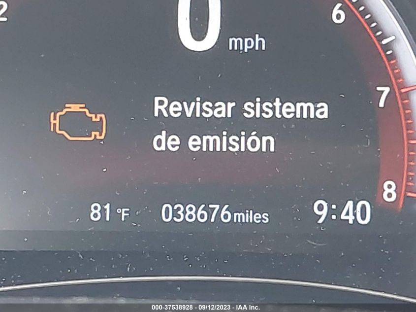 2019 HONDA CIVIC SPORT - 2HGFC2F8XKH605122