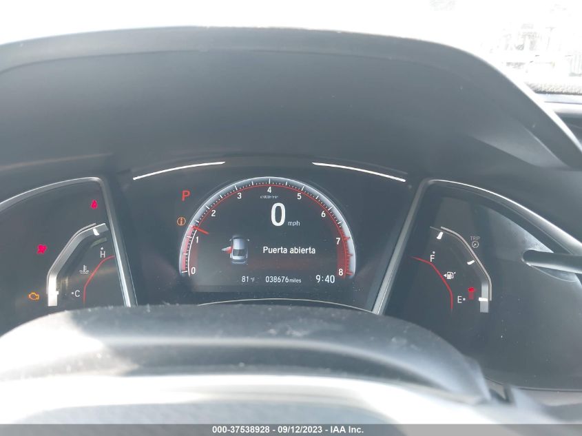 2019 HONDA CIVIC SPORT - 2HGFC2F8XKH605122