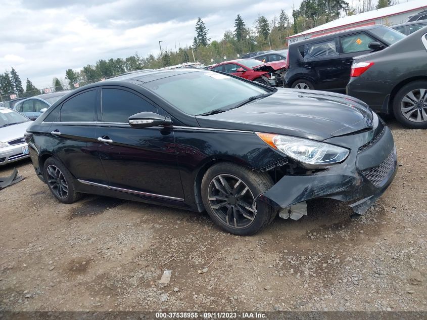 2015 HYUNDAI SONATA HYBRID LIMITED - KMHEC4A44FA132862