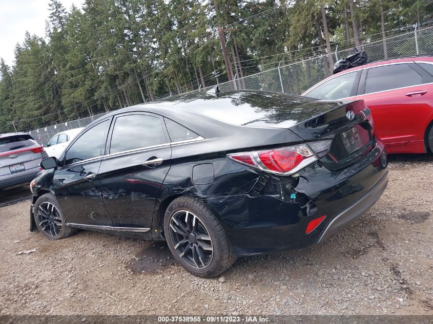 2015 HYUNDAI SONATA HYBRID LIMITED - KMHEC4A44FA132862