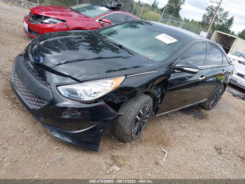 2015 HYUNDAI SONATA HYBRID LIMITED - KMHEC4A44FA132862