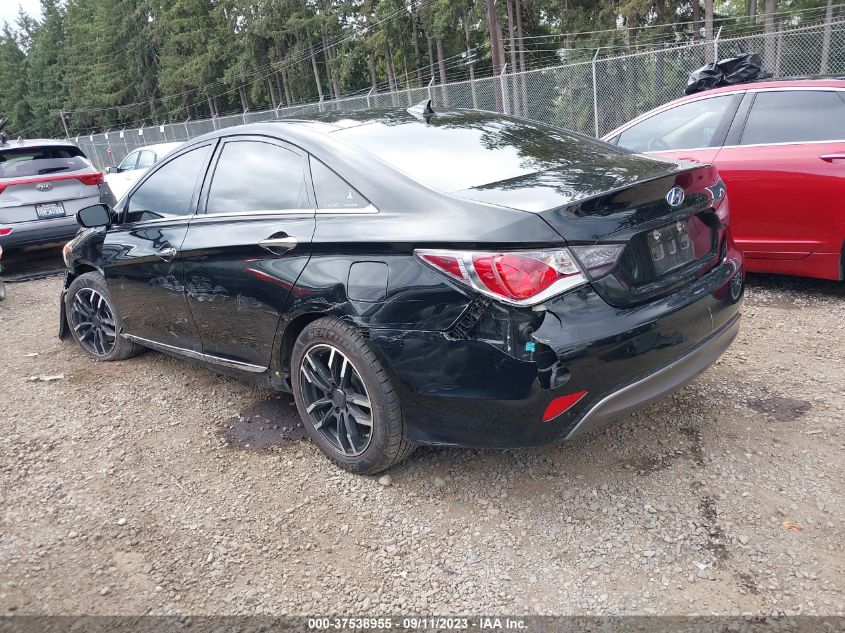 2015 HYUNDAI SONATA HYBRID LIMITED - KMHEC4A44FA132862