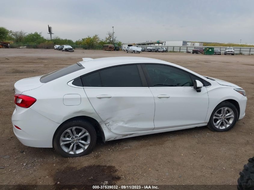 2019 CHEVROLET CRUZE LT - 1G1BE5SM9K7116193