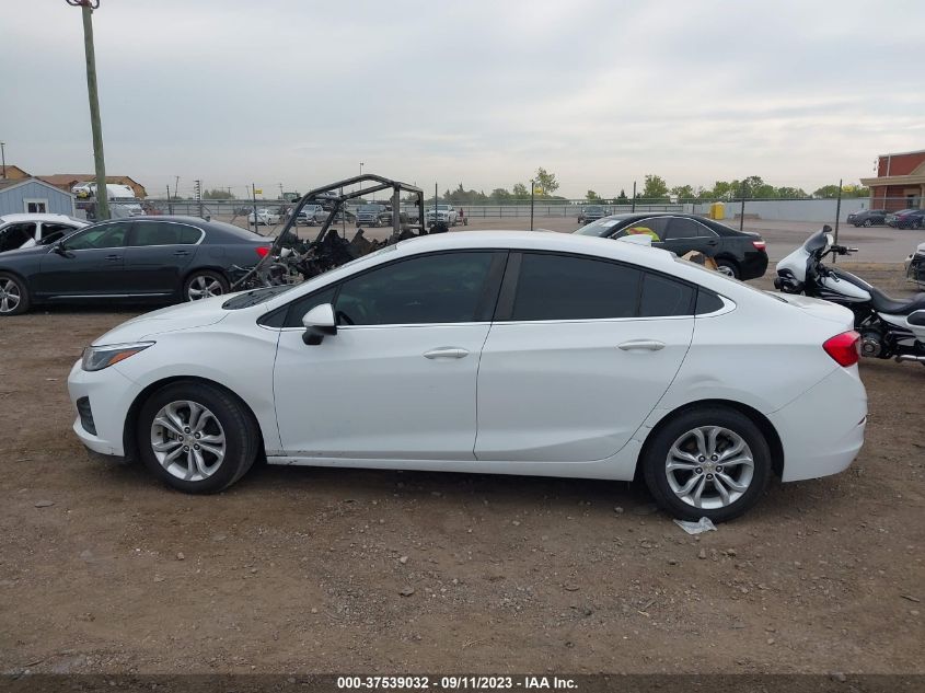 2019 CHEVROLET CRUZE LT - 1G1BE5SM9K7116193