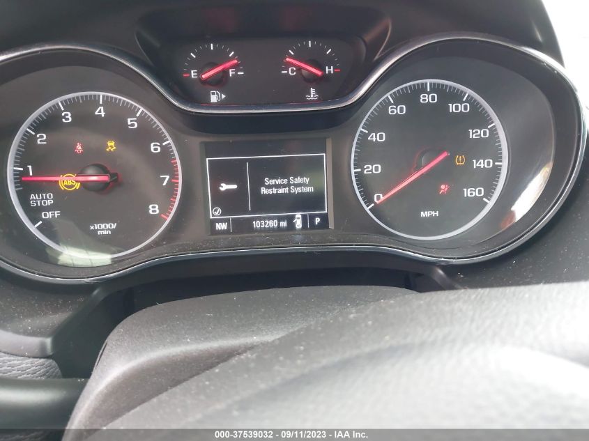 2019 CHEVROLET CRUZE LT - 1G1BE5SM9K7116193