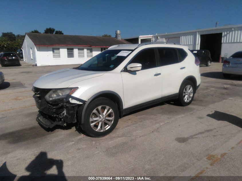 2016 NISSAN ROGUE SV - KNMAT2MT5GP640623