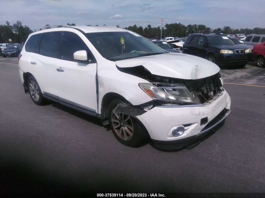 2014 NISSAN PATHFINDER S/SV/SL/PLATINUM - 5N1AR2MN5EC679342