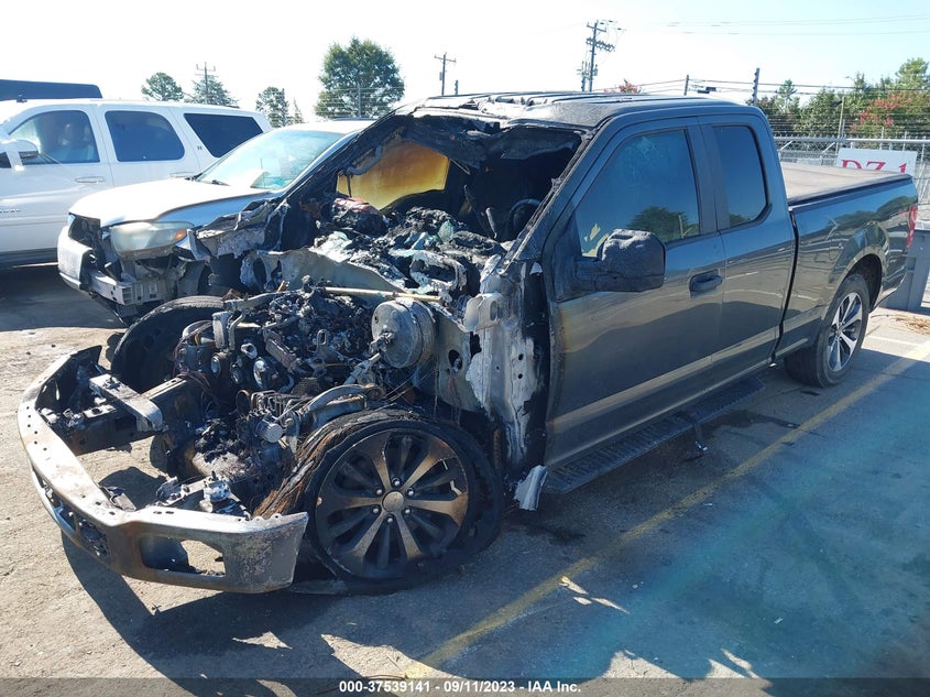 VIN 1FTEX1CP2LFC16062 2020 FORD F-150 XL/XLT/LARIAT