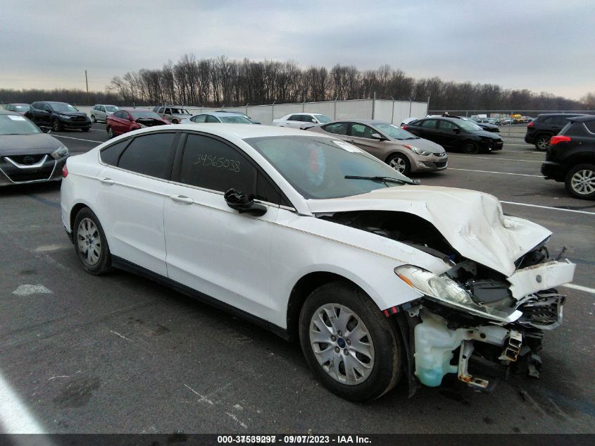 2013 FORD FUSION S - 3FA6P0G72DR173569
