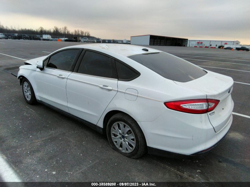 2013 FORD FUSION S - 3FA6P0G72DR173569