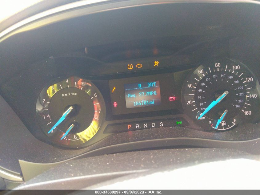 2013 FORD FUSION S - 3FA6P0G72DR173569