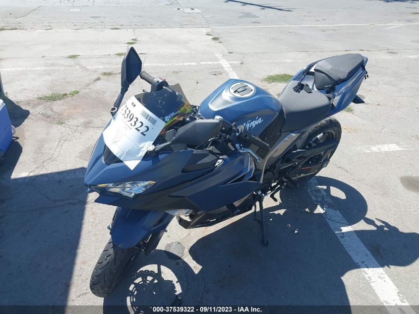 VIN JKAEXKG19NDAG5658 2022 KAWASAKI EX400