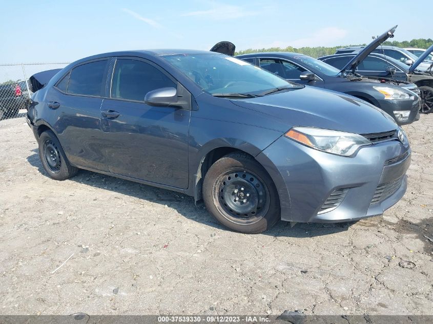 2016 TOYOTA COROLLA L/LE/S/S PLUS/LE PLUS - 2T1BURHE5GC600496