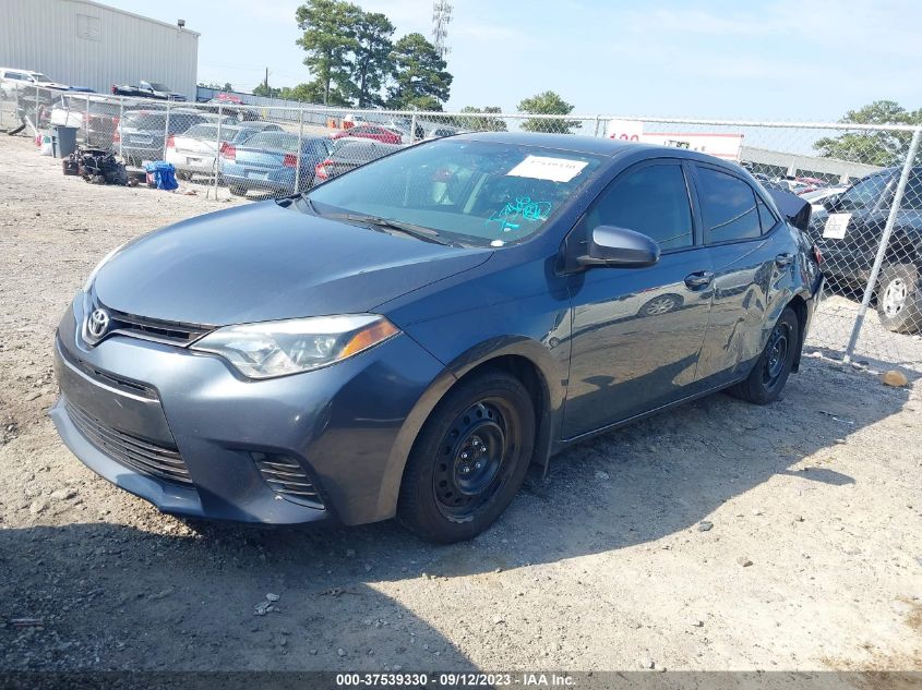 2016 TOYOTA COROLLA L/LE/S/S PLUS/LE PLUS - 2T1BURHE5GC600496