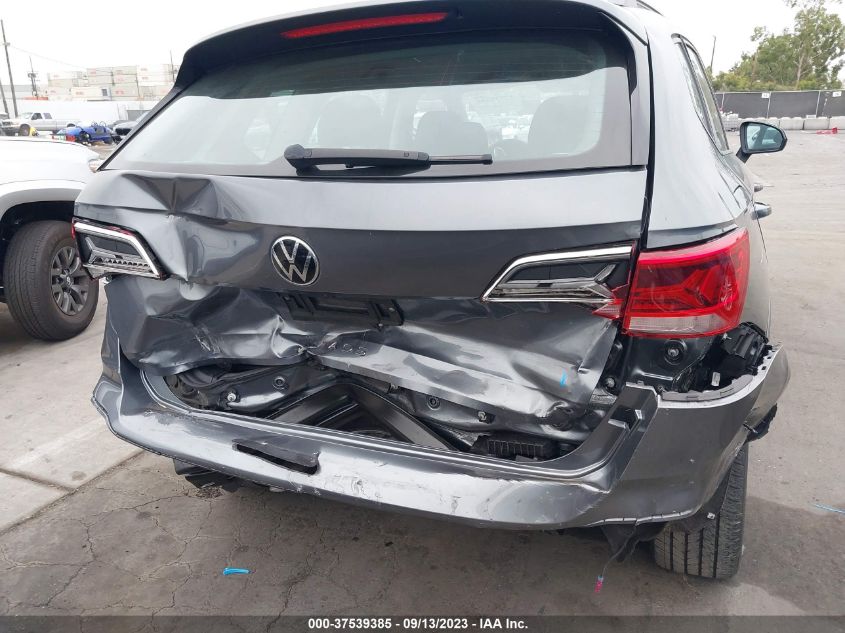 2022 VOLKSWAGEN TAOS S - 3VVCX7B23NM066600