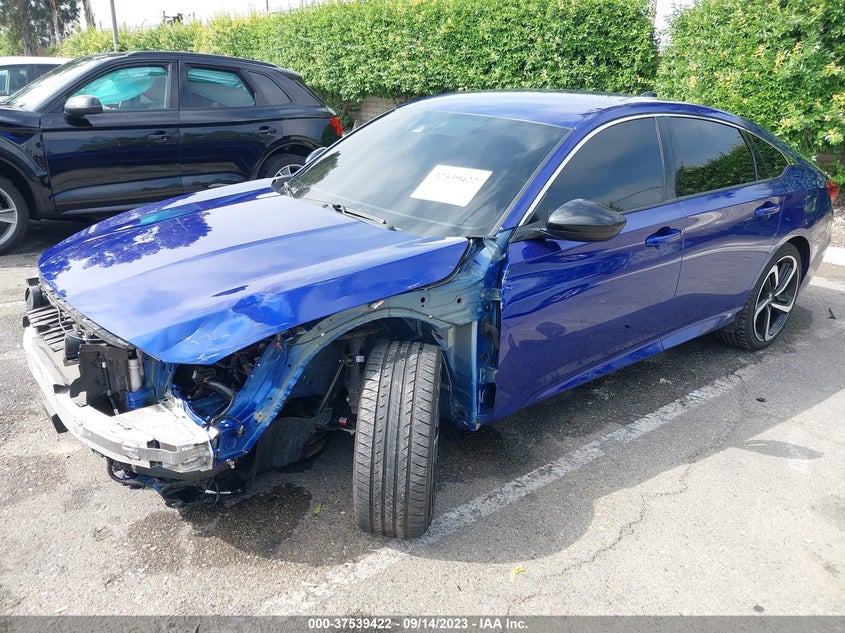 VIN 1HGCV1F36MA014718 2021 HONDA ACCORD SEDAN SPORT