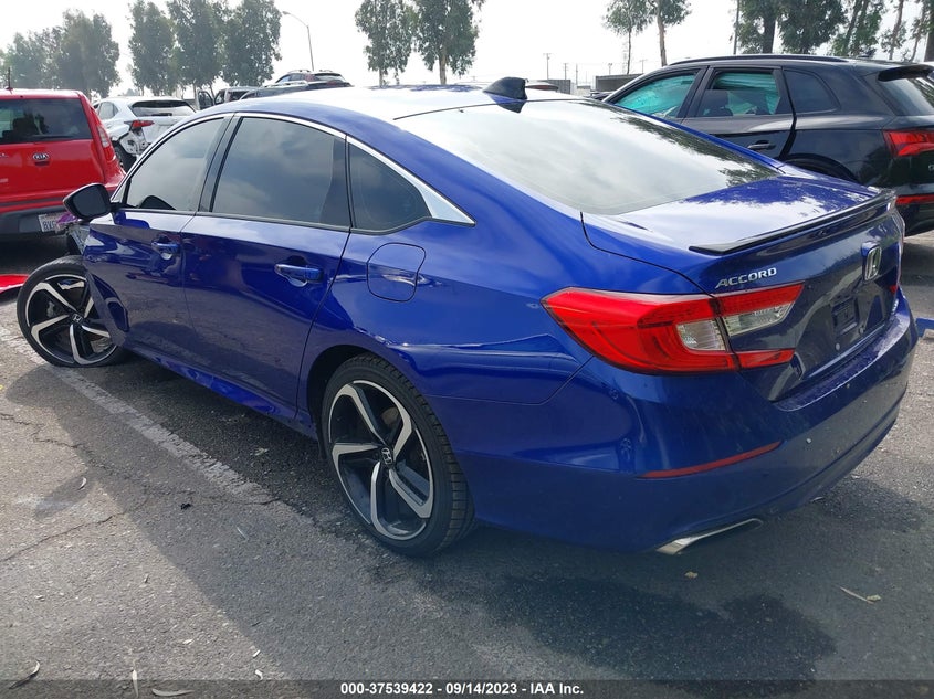 VIN 1HGCV1F36MA014718 2021 HONDA ACCORD SEDAN SPORT