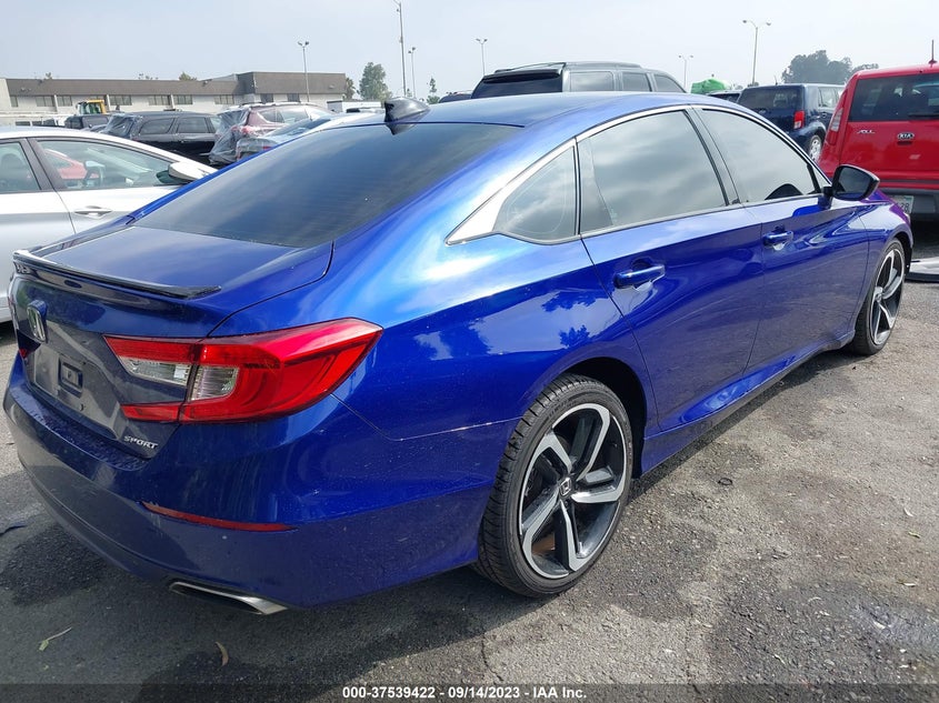 VIN 1HGCV1F36MA014718 2021 HONDA ACCORD SEDAN SPORT