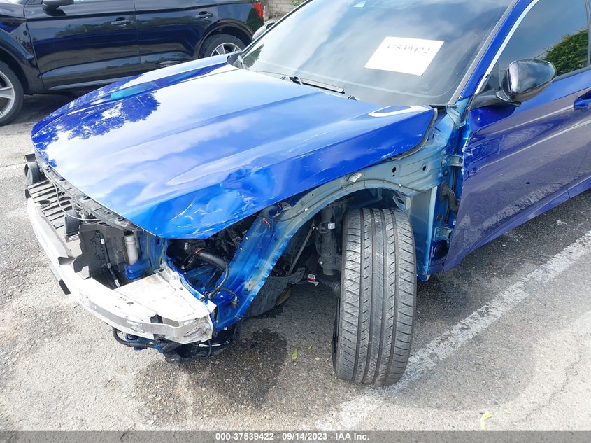 VIN 1HGCV1F36MA014718 2021 HONDA ACCORD SEDAN SPORT