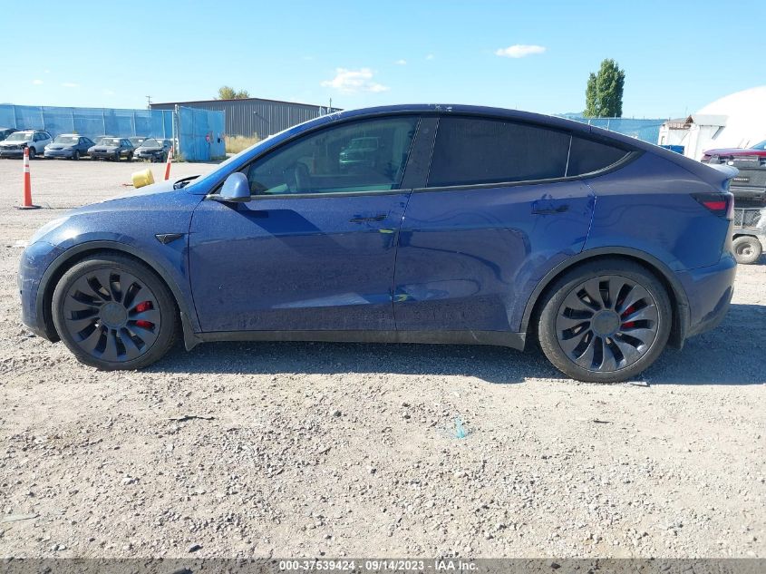 2021 TESLA MODEL Y PERFORMANCE - 5YJYGDEF8MF268207