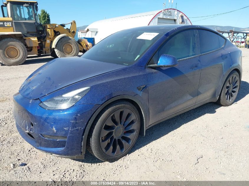 2021 TESLA MODEL Y PERFORMANCE - 5YJYGDEF8MF268207