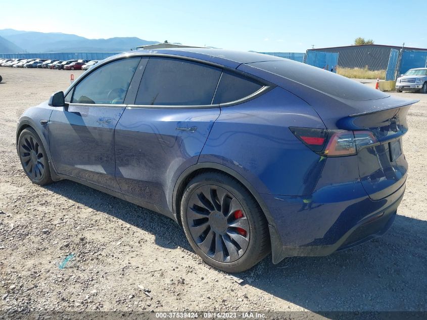 2021 TESLA MODEL Y PERFORMANCE - 5YJYGDEF8MF268207