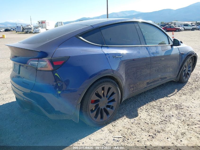 2021 TESLA MODEL Y PERFORMANCE - 5YJYGDEF8MF268207