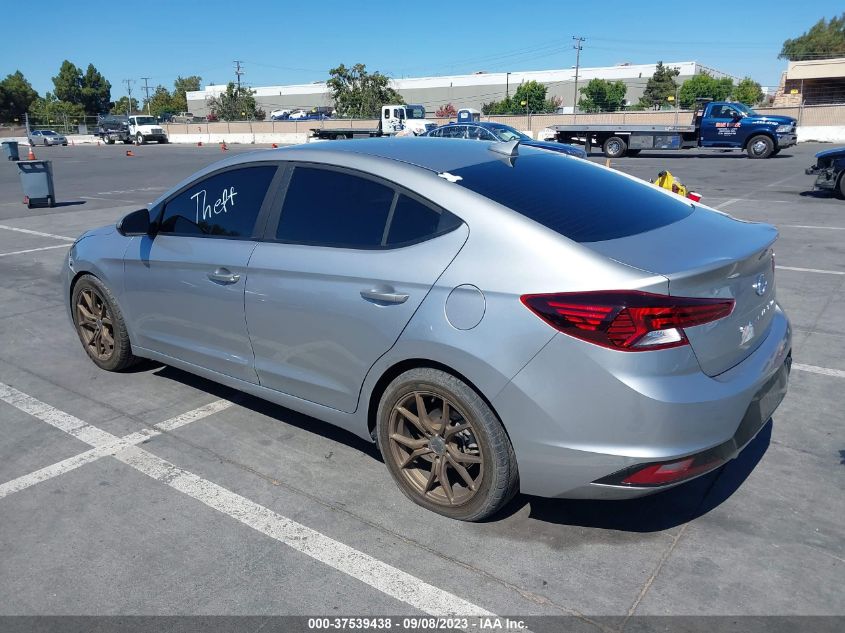 2020 HYUNDAI ELANTRA SEL - 5NPD84LF3LH560720