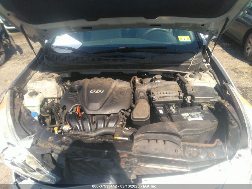 2013 HYUNDAI SONATA GLS PZEV - 5NPEB4AC1DH589701